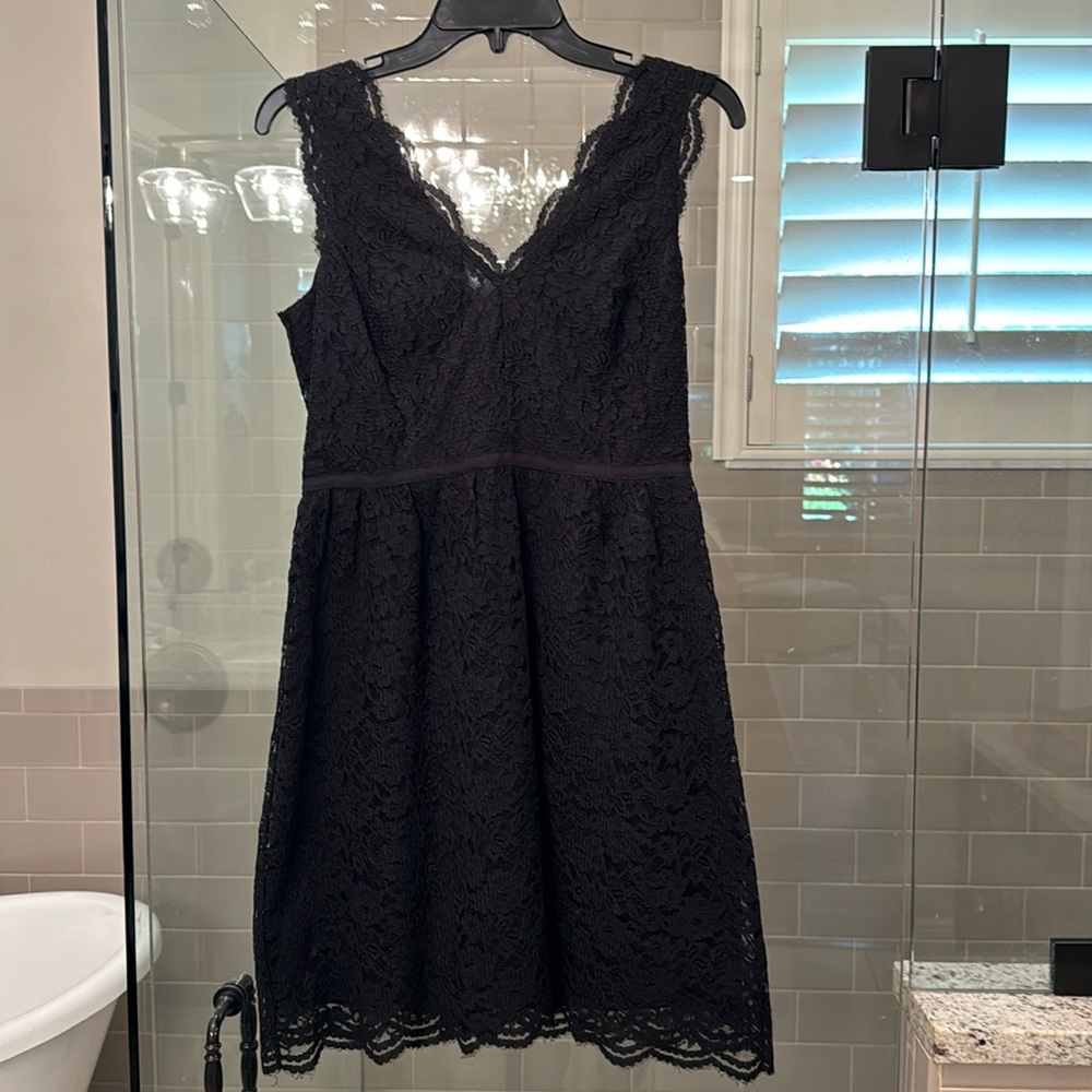 Black Lace Ann Taylor Loft Size 2
